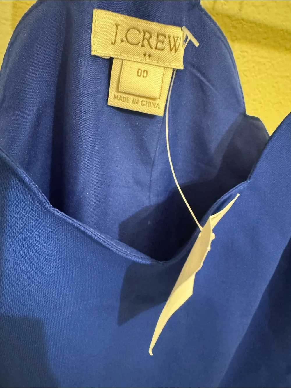J. Crew Scalloped Spaghetti-Strap dress